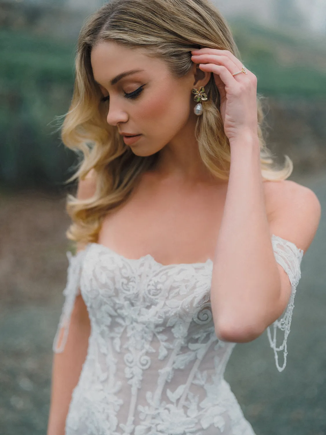Allure Bridals A1478 brudekjole Nude Ivory blonde