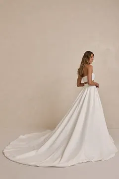 Made With Love Bridal Tanner Skirt brudenederdel satin