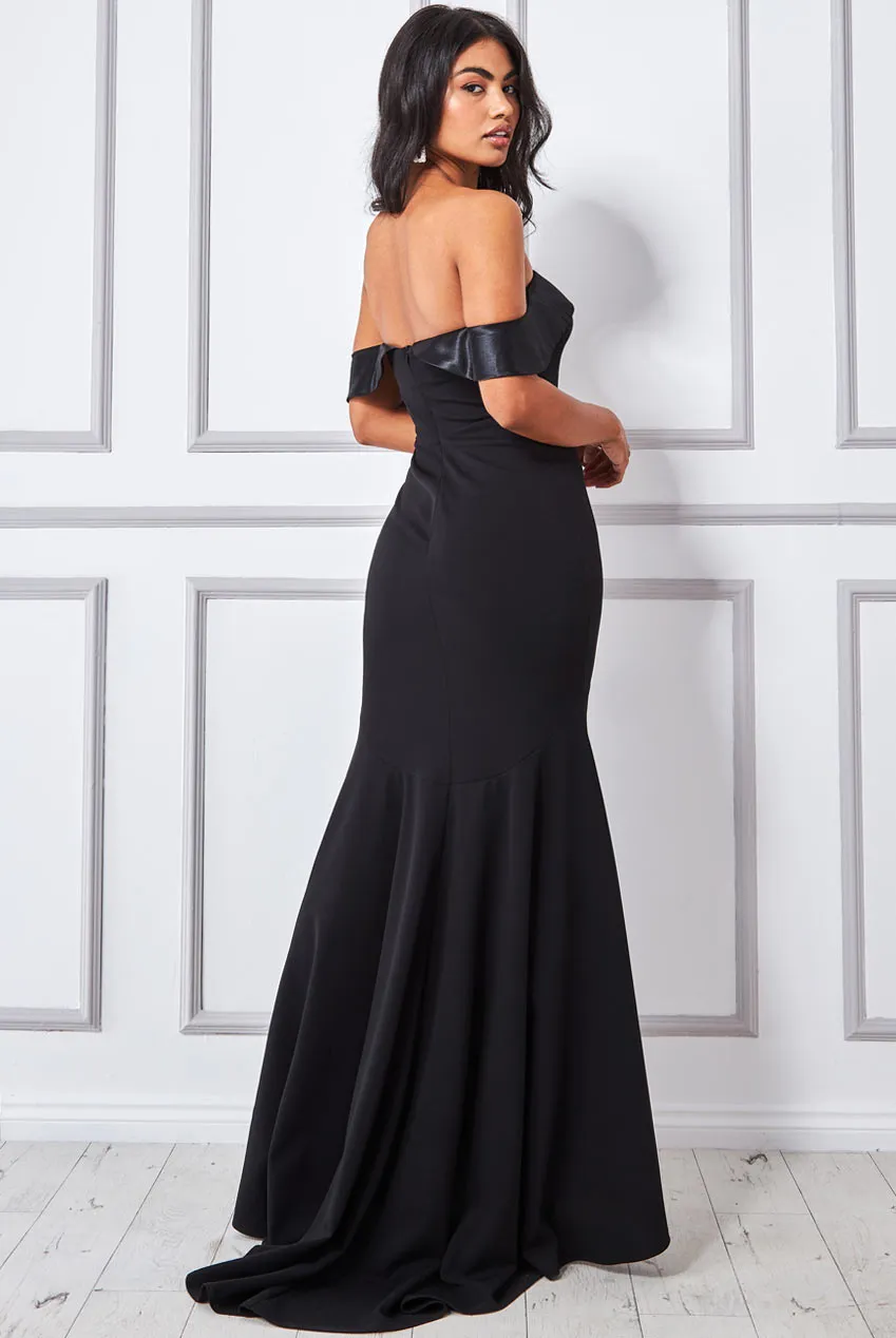 Princesa La Princessa CG3477 selskabskjole rød strækstof havfruesnit