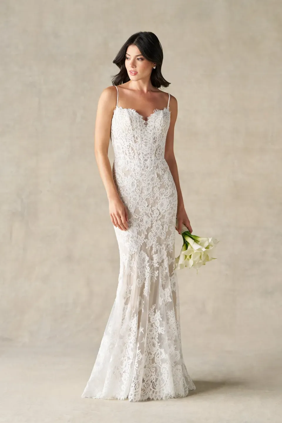 Allure Bridal A1472 brudekjole Nude/Ivory/Champagne blonde