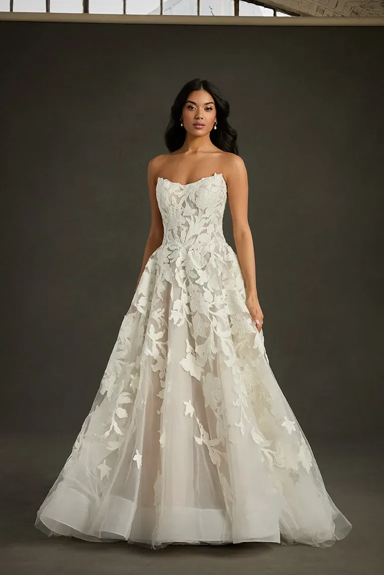 Madison James MJ1294 Campbell brudekjole Ivory stropløs