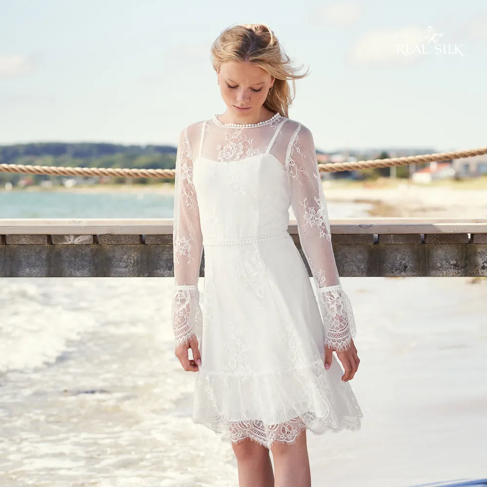 Lykkes Real Silk Channie brudekjole i silke