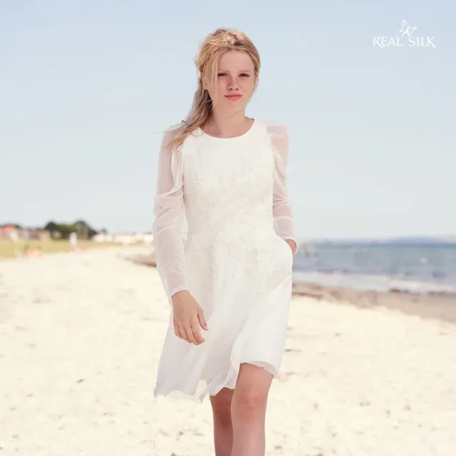 Lykkes Real Silk Cayenne brudekjole i ægte silke