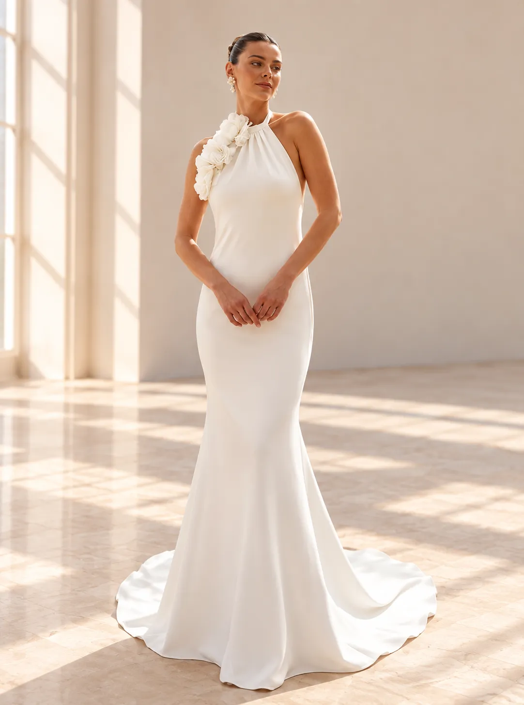 Panayotis – House of Dreams ASMA 2027 brudekjole Ivory halterneck