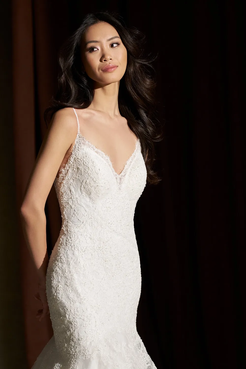 Allure Couture C825 brudekjole Ivory havfrue blonde