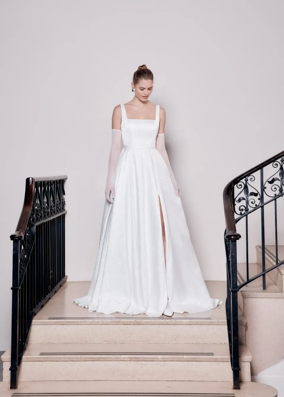 Princesa La Princessa Arden (40030A) brudekjole ivory jacquard
