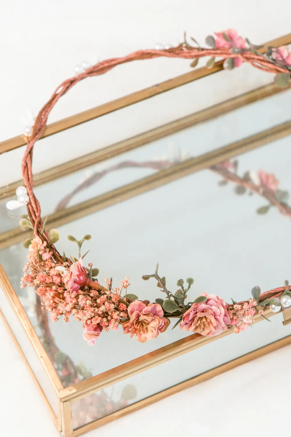 Sanna Lindström Mälaren blomsterkrans Rosé til brud