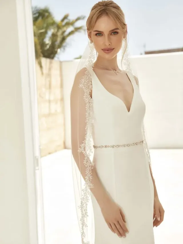 Princesa La Princessa Veil S441 brudeslør ivory 110 cm