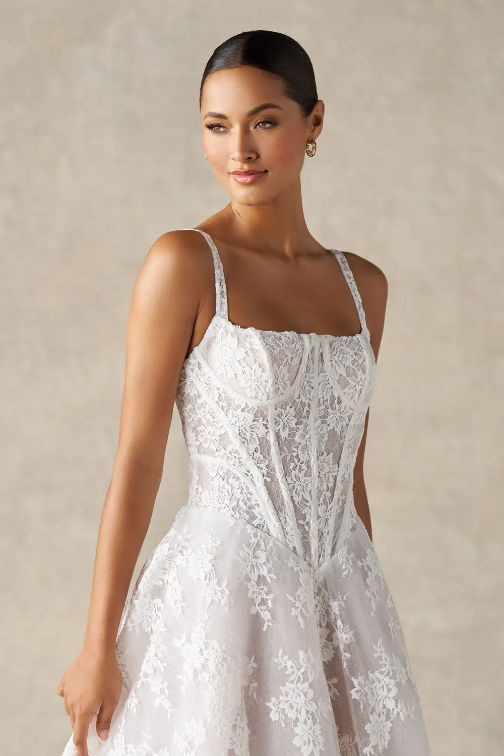 Allure Bridals A1471 brudekjole ivory A-line blonde