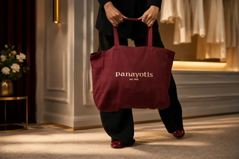 Panayotis Panayotis Tote Bag taske i signaturfarve