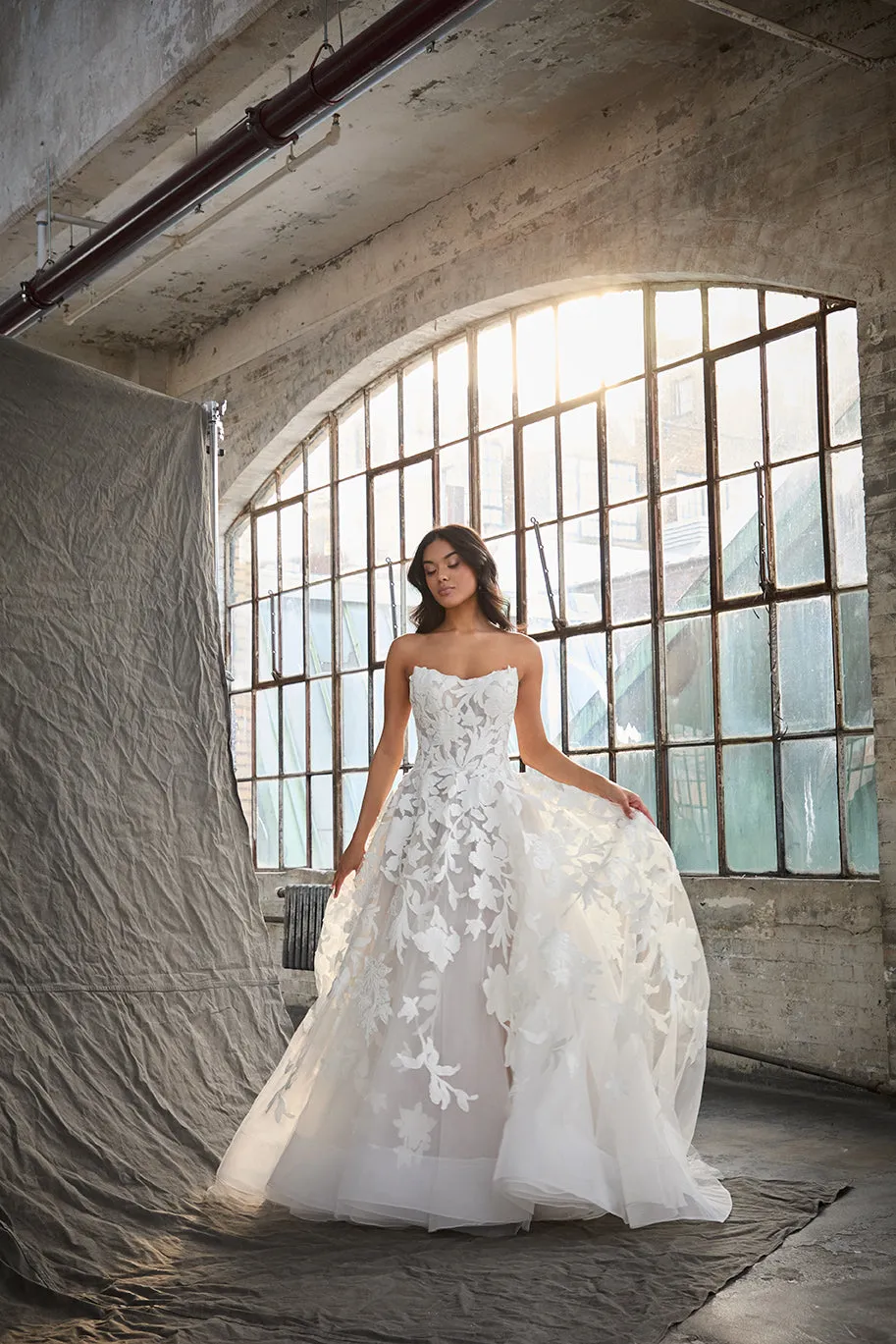Madison James MJ1294 Campbell brudekjole Ivory stropløs