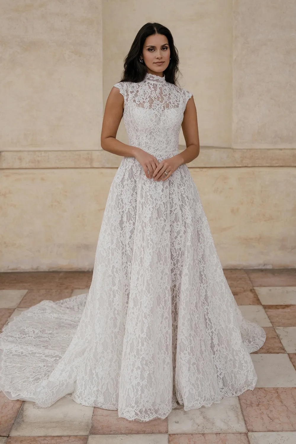 Allure Bridal Abella E627 Cecile blonde brudekjole