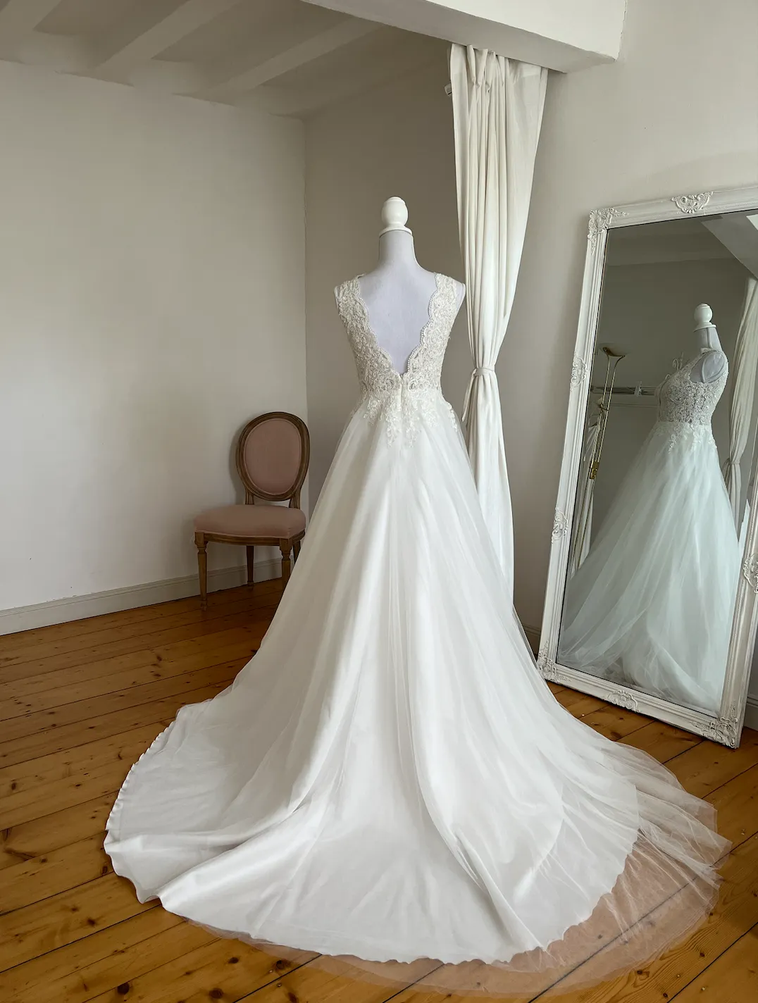 Sanna Lindström Malin brudekjole str. 38