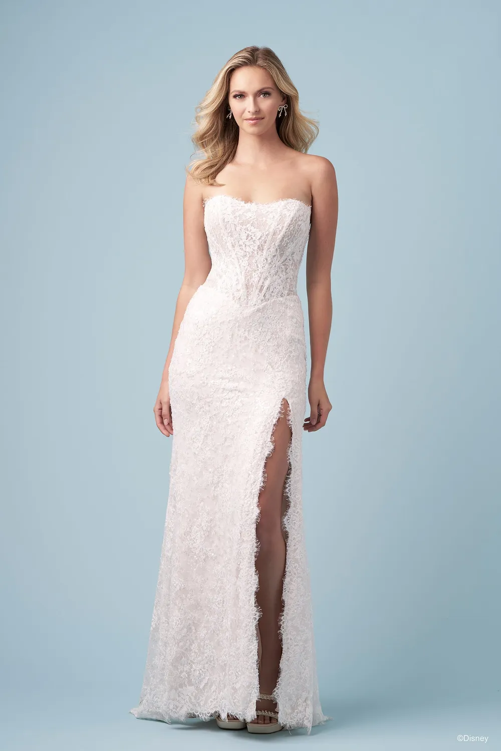 Allure Disney D477 Snow White brudekjole sand blonde