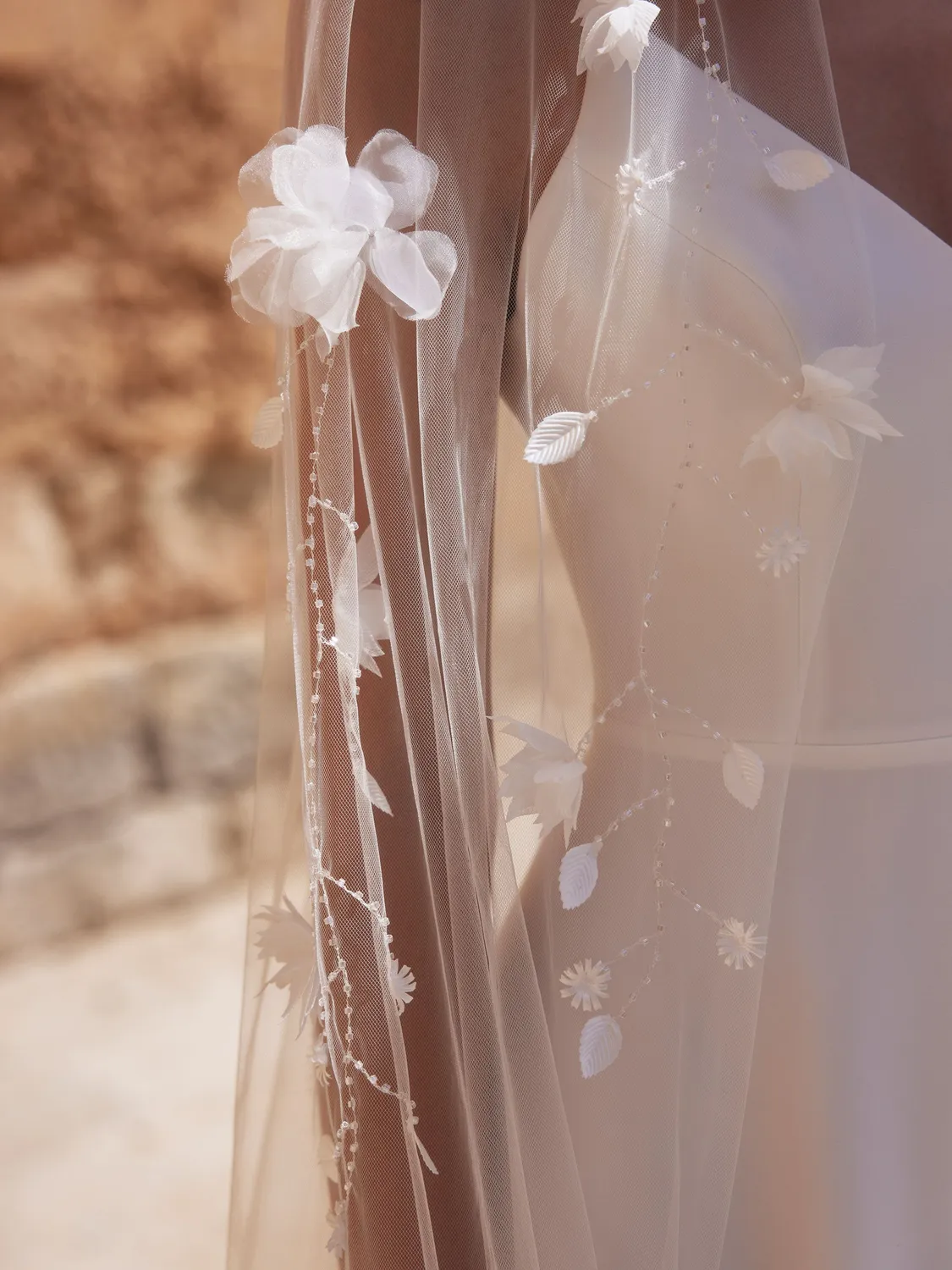 Princesa Veil S520 brudeslør tyl 280 cm