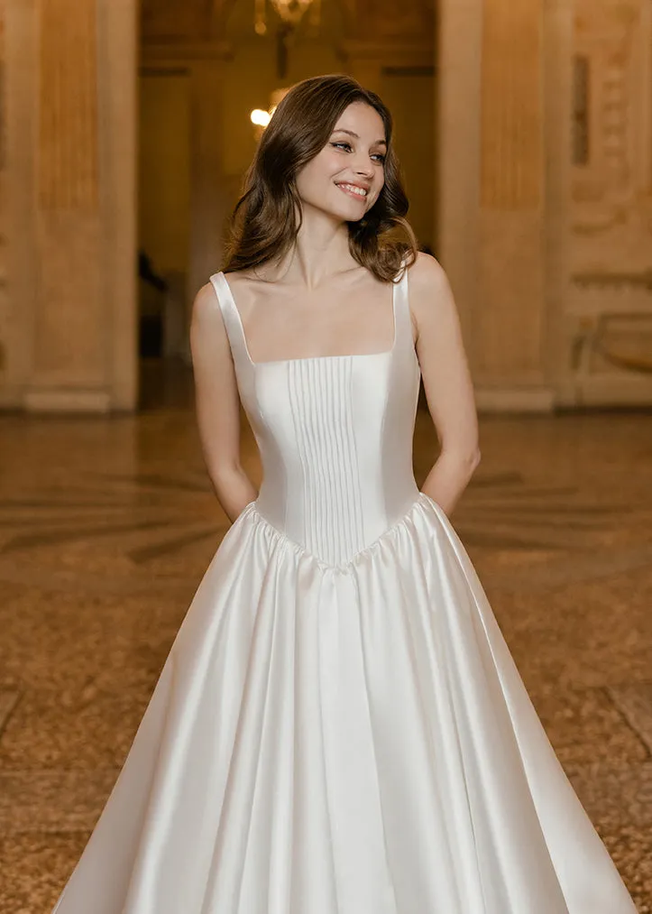 Allure Bridal Abella E606NC Anastasia mikado ballgown