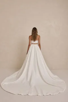 Made With Love Bridal Tanner Skirt brudenederdel satin