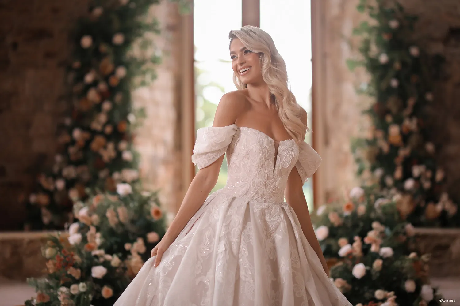 Allure Bridal DP451 Aurora brudekjole tyl lavender