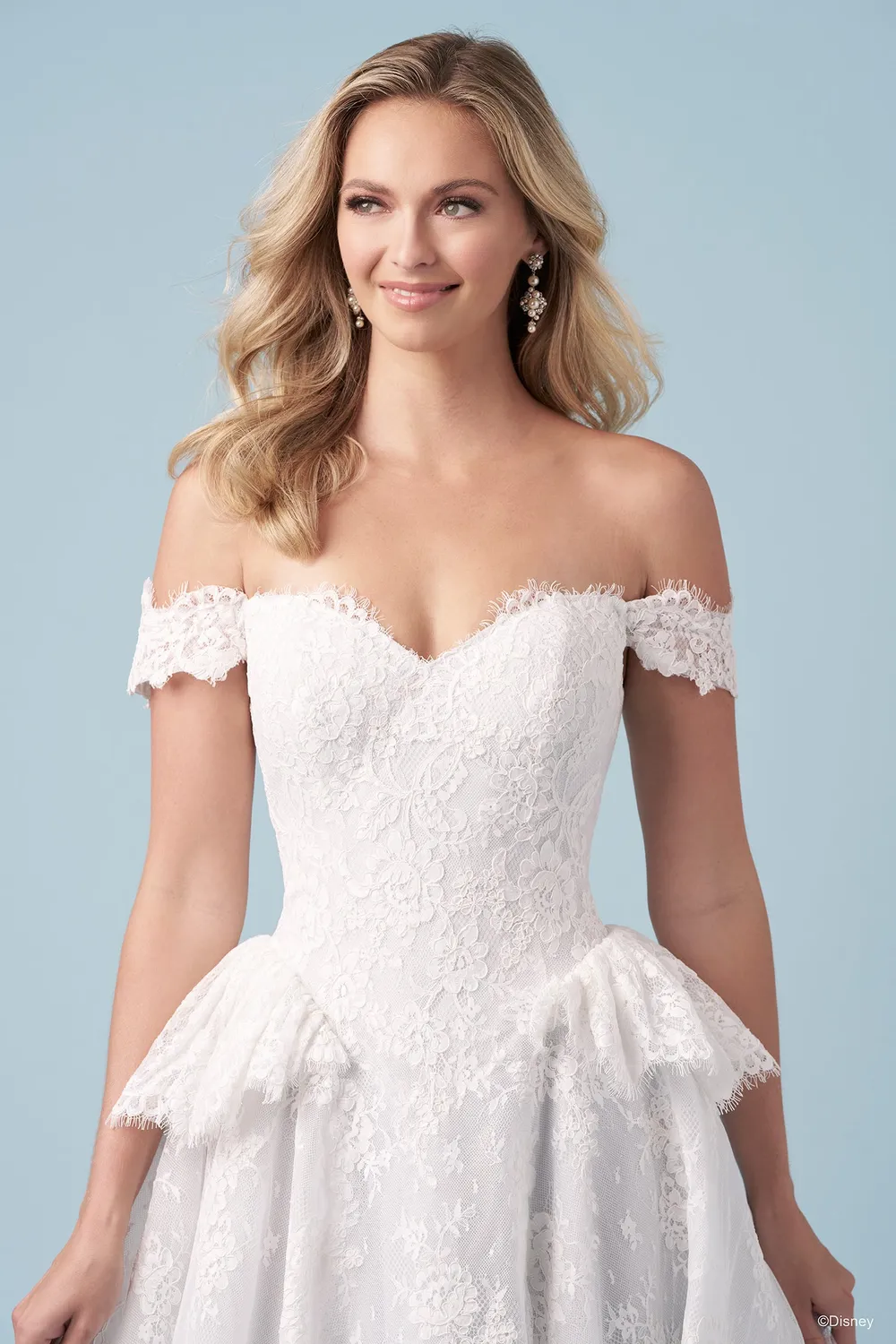 Allure Bridal Disney D473 Cinderella brudekjole Ivory
