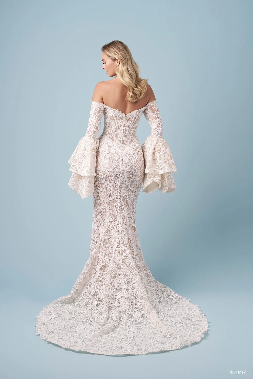 Allure Bridal DP454 Jasmine brudekjole nude champagne ivory