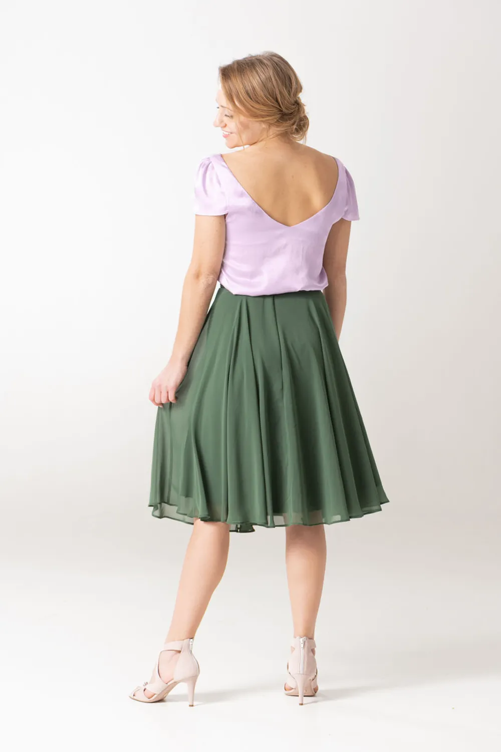 Sanna Lindström Blomma Viola T-shirt lavendel