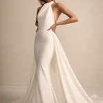 Made With Love Bridal Grayson overskørt crepe