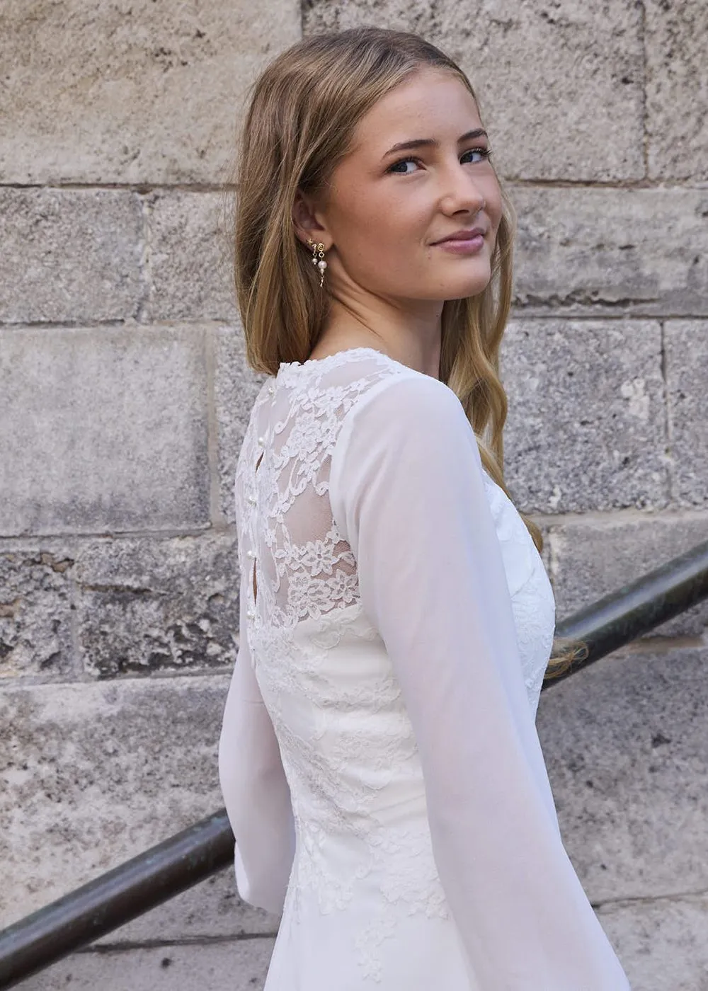 Lykkes Real Silk Glimt silkebrudekjole med glans