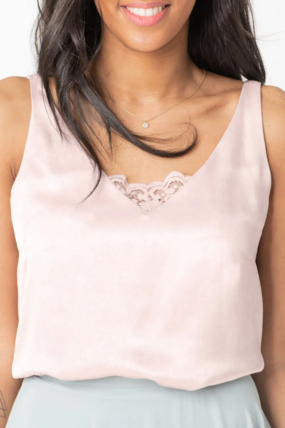 Sanna Lindström Dahlia top Rosé størrelse 36–48