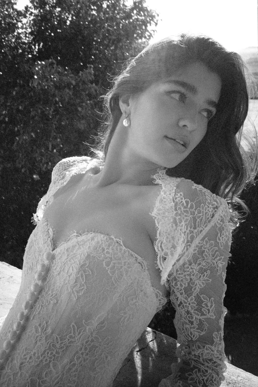 Made With Love Bridal Rue Bolero brudebolero i Chantilly-blonde