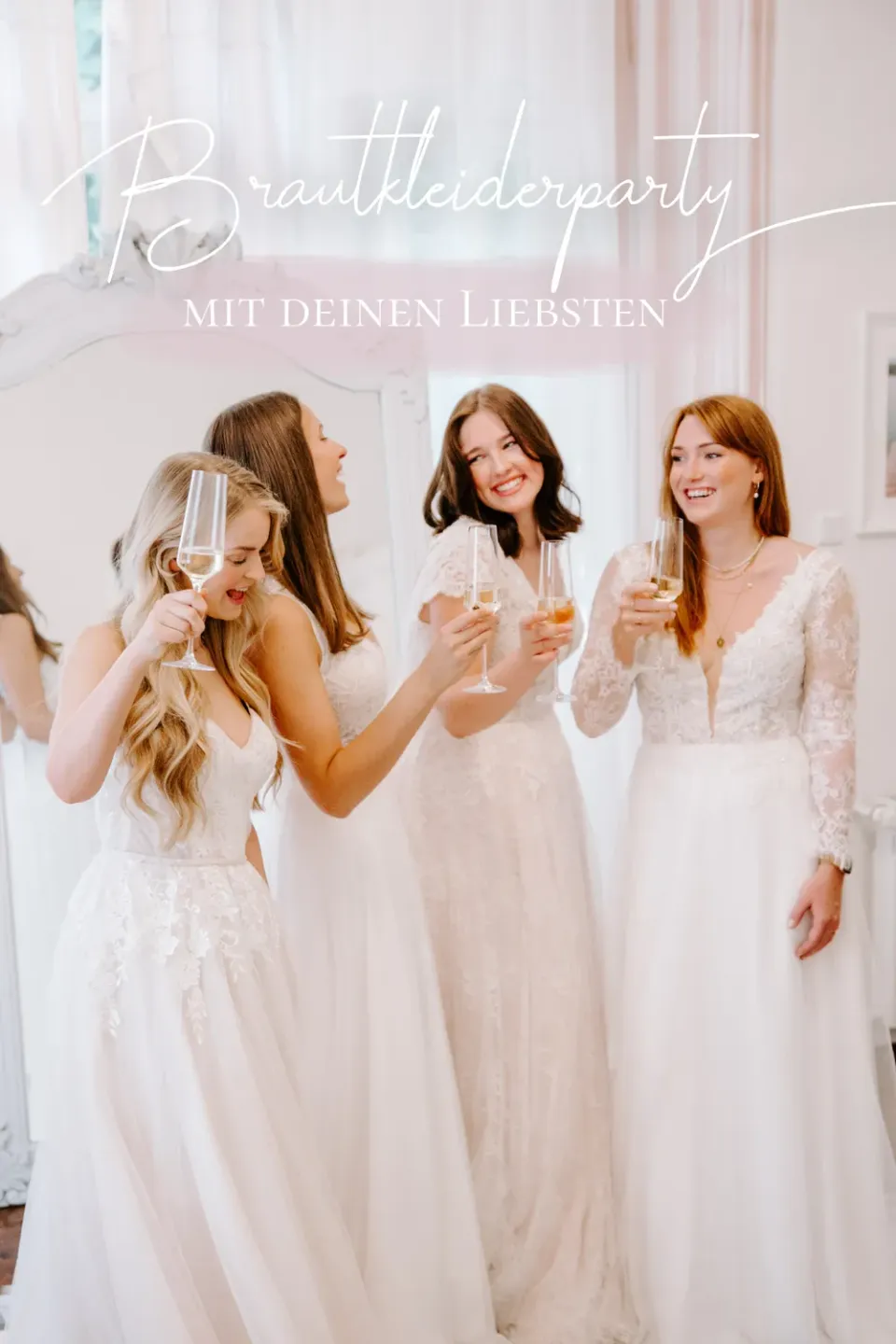 Sanna Lindström Brautkleiderparty brudekjolearrangement