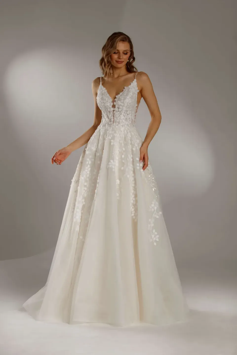 Princesa La Princessa Ninon brudekjole ivory/ivory tyl