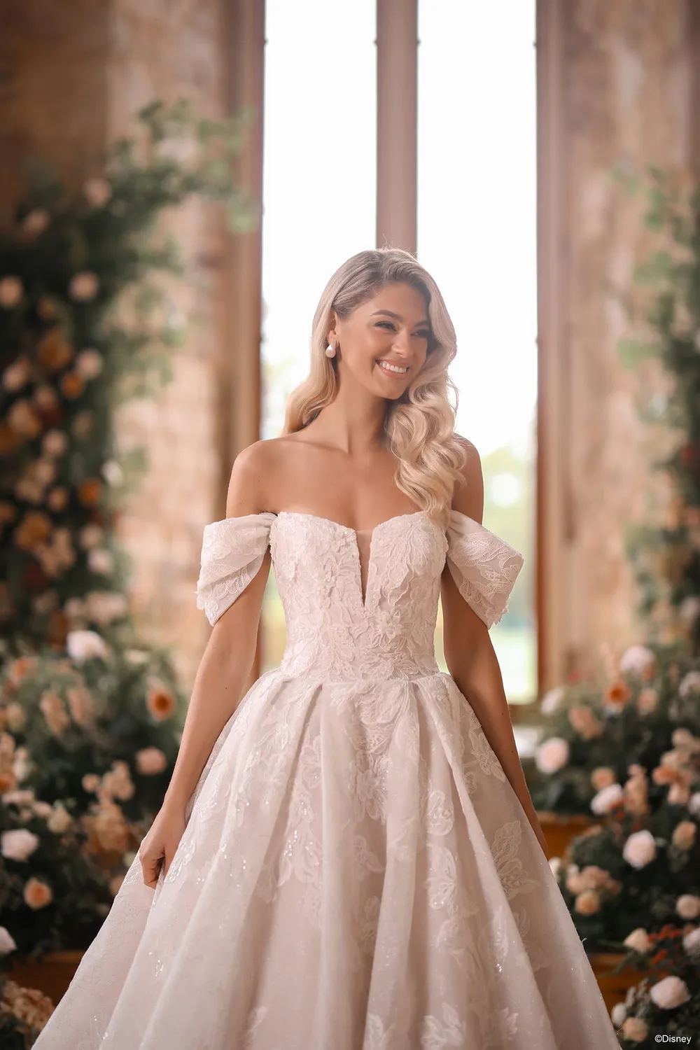 Allure Bridal DP451 Aurora brudekjole tyl lavender
