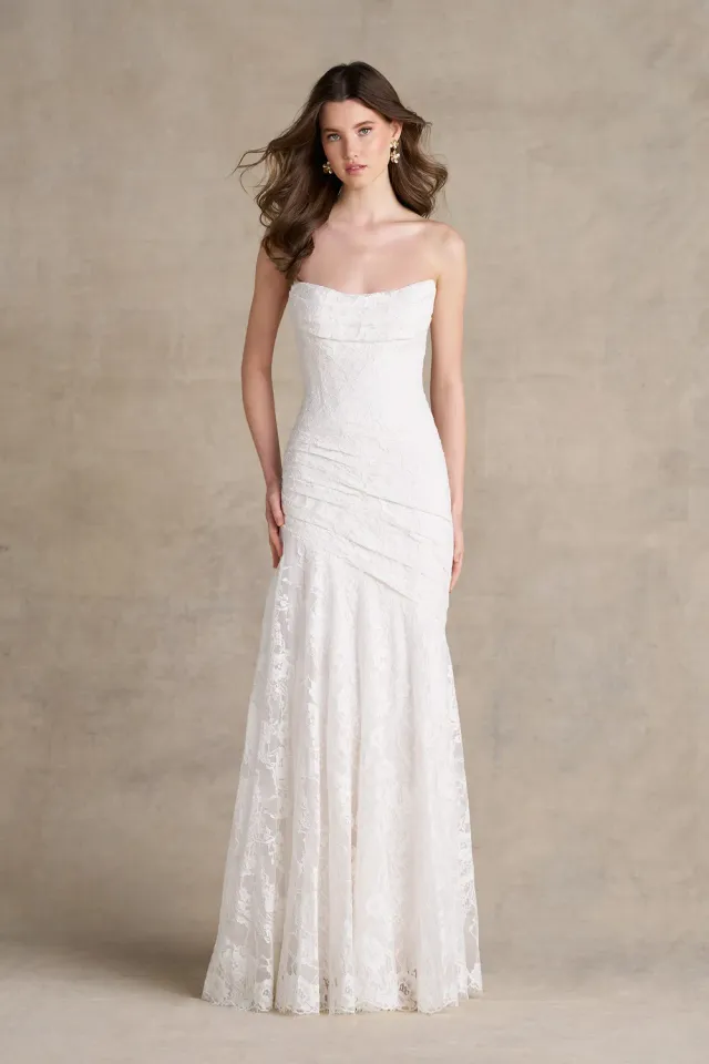 Allure Bridal Romance R3977 brudekjole ivory fit-flare