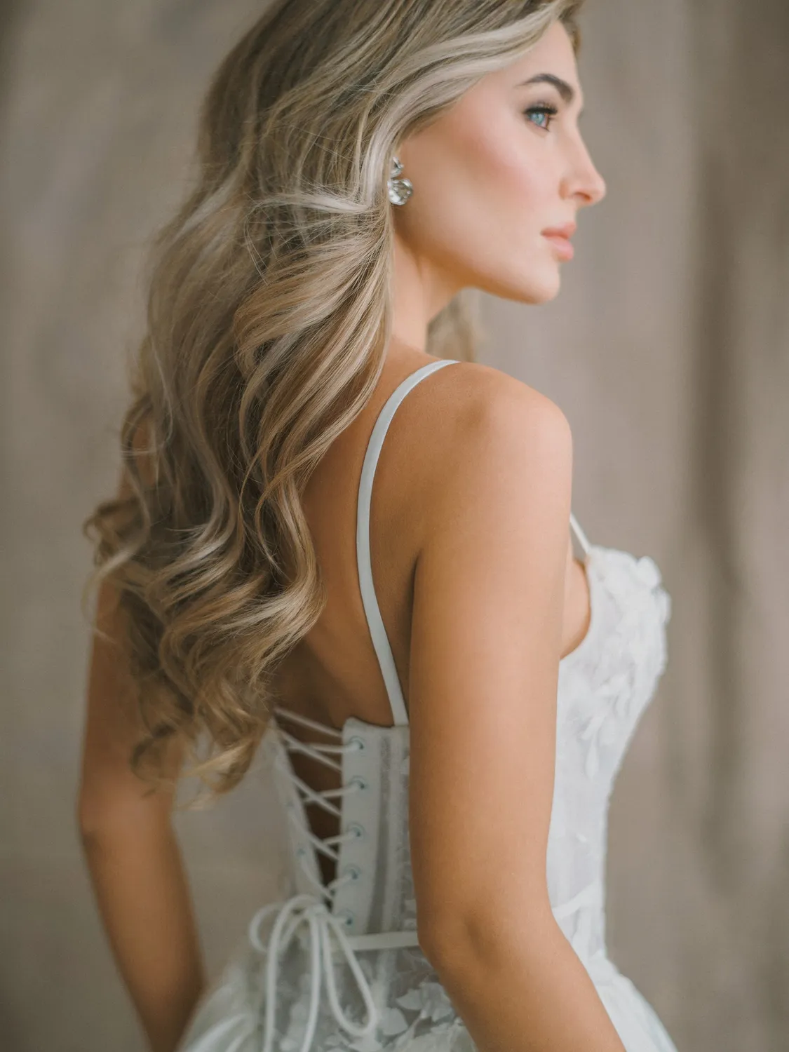 Allure Abella E613 Amelia brudekjole ivory korset
