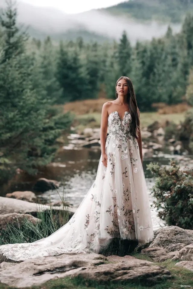 Allure Bridal Platinum DP455 brudekjole Desert broderi
