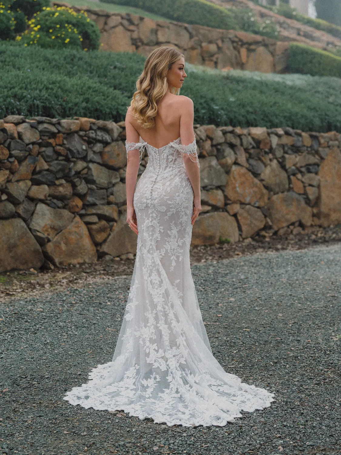 Allure Bridals A1478 brudekjole Nude Ivory blonde