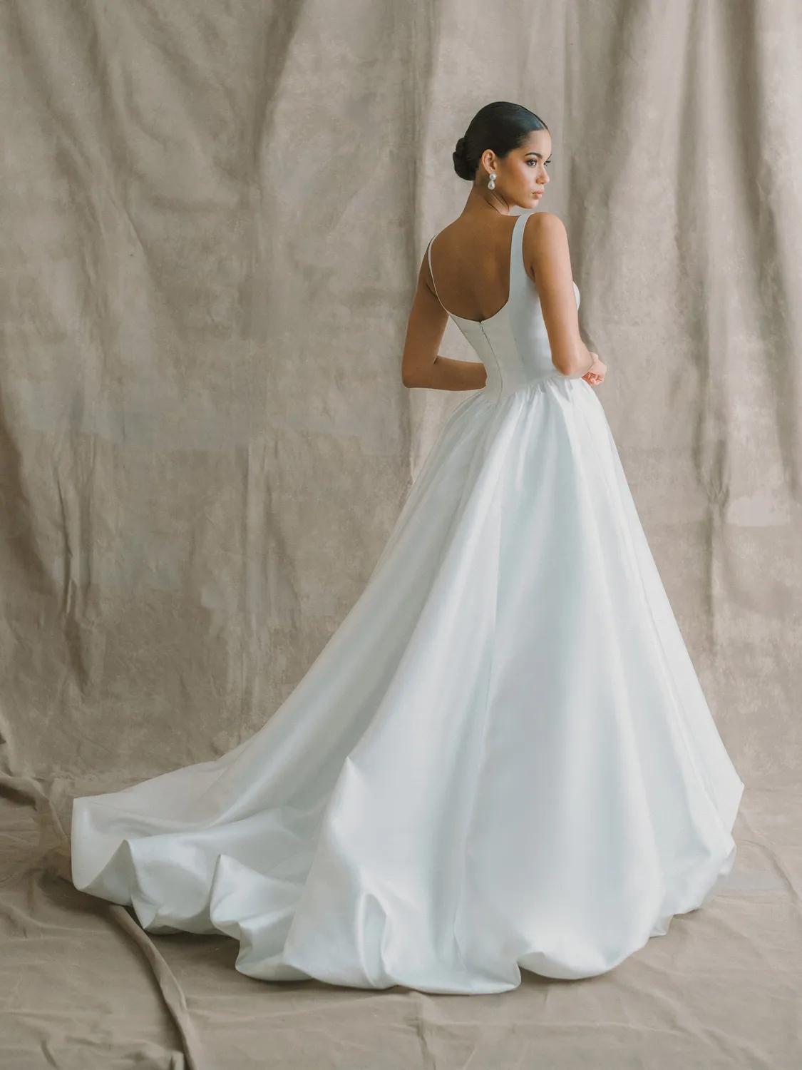 Allure Bridal Abella E606NC Anastasia mikado ballgown