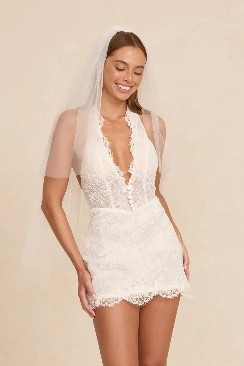 Made With Love Bridal Mini Isobel blusherslør
