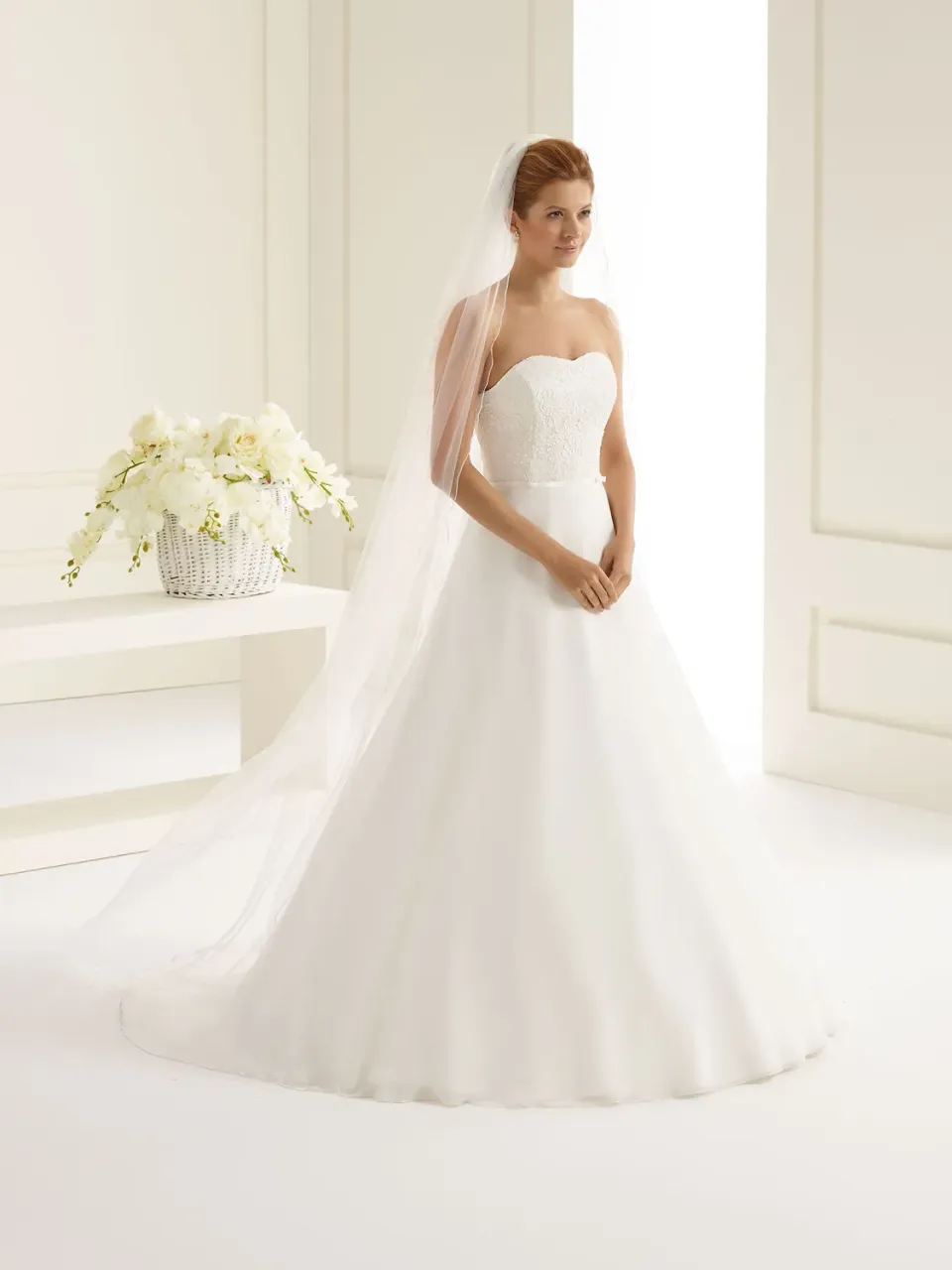 Princesa La Princessa Veil S166 brudeslør 220 cm ivory med kam