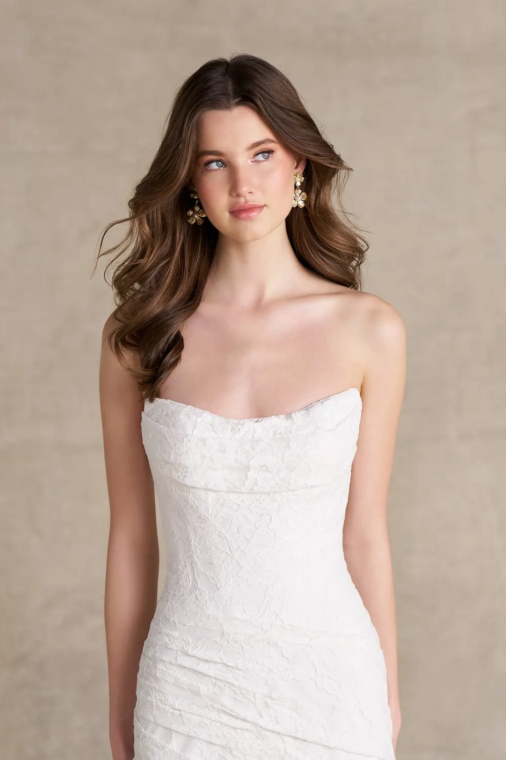 Allure Bridal Romance R3977 brudekjole ivory fit-flare