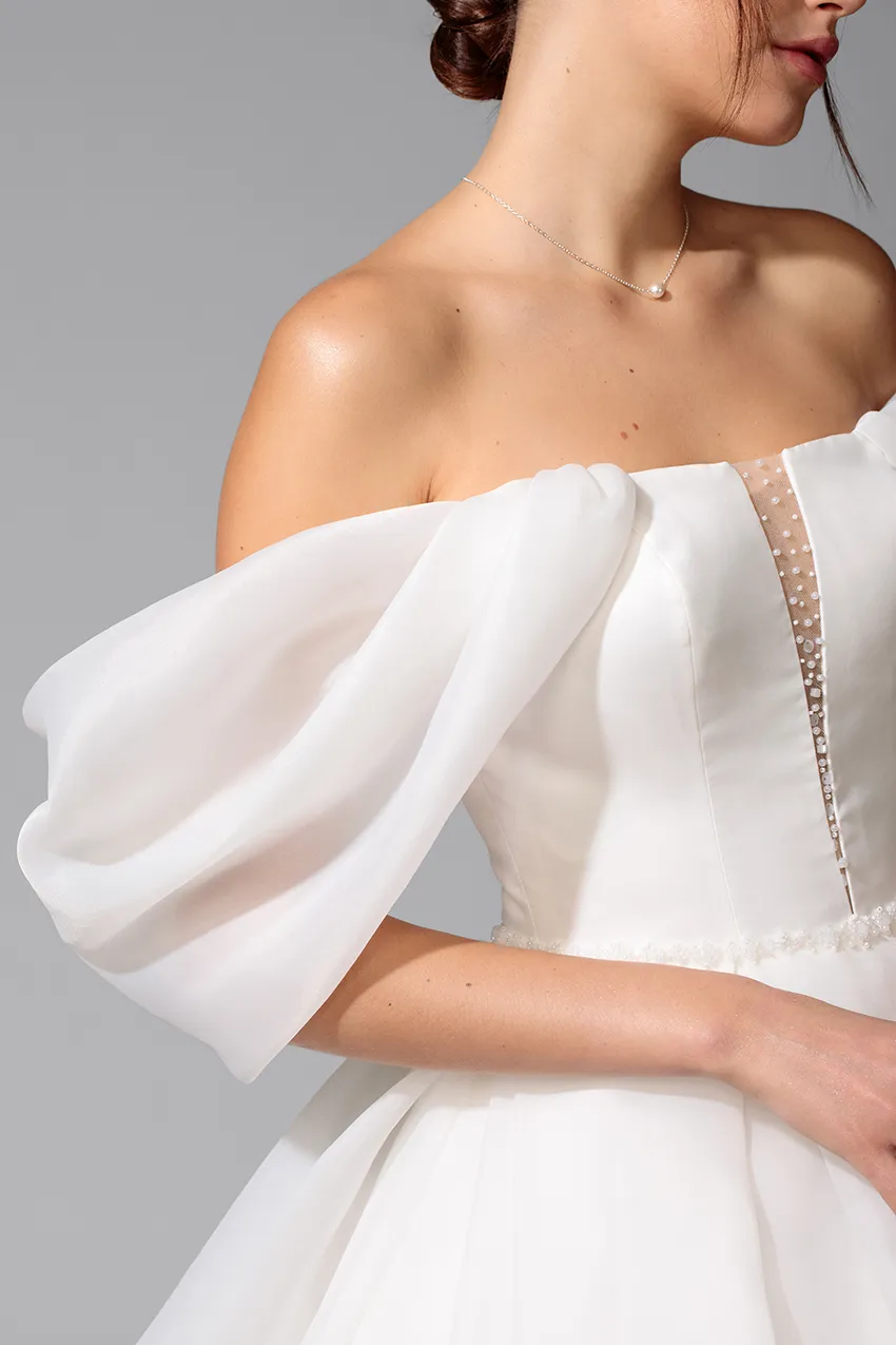 Bella by Eglantine BEL22722 brudekjole i organza