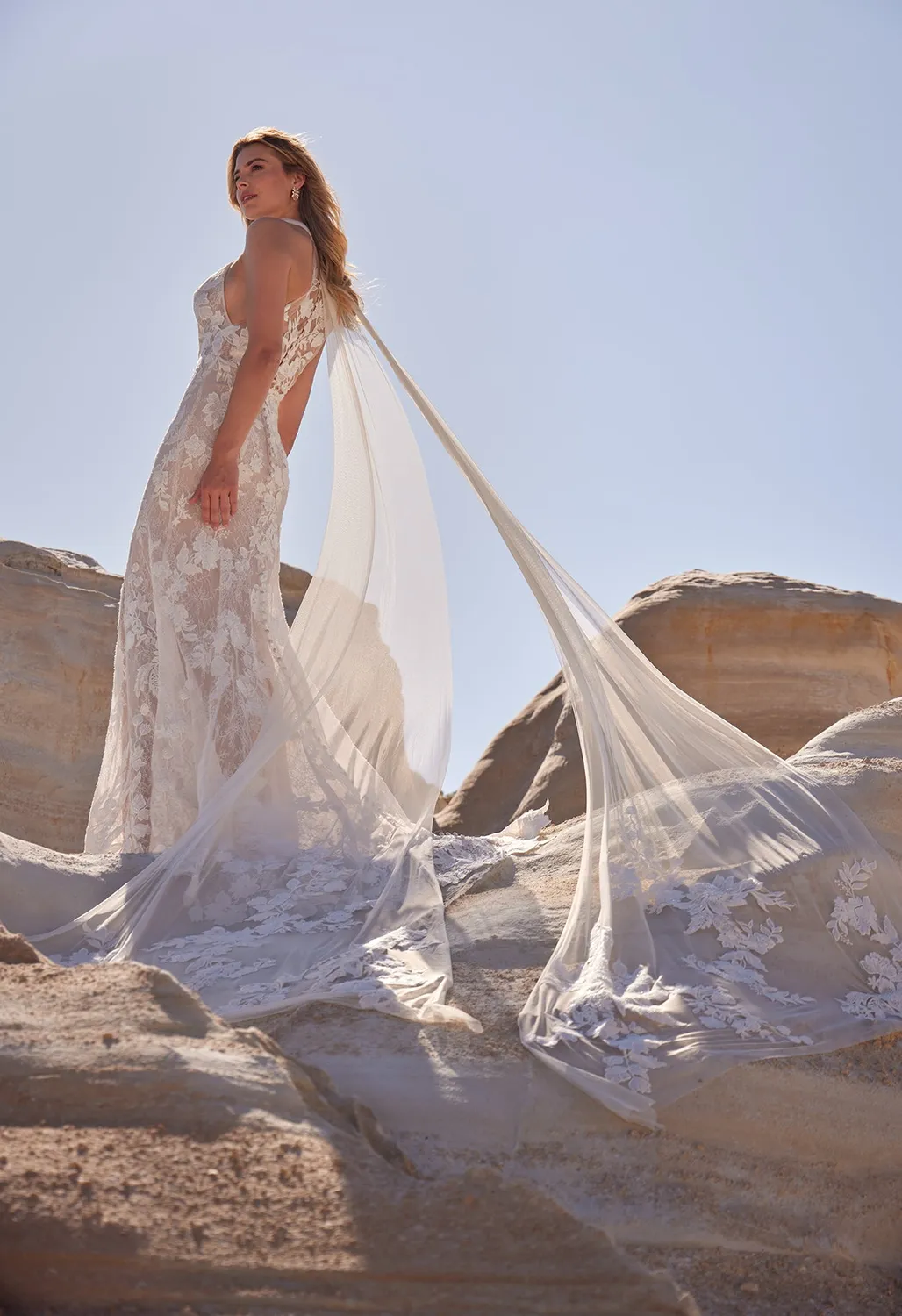 Allure Bridal Madison James MJ1213 Dinah brudekjole Nude capety