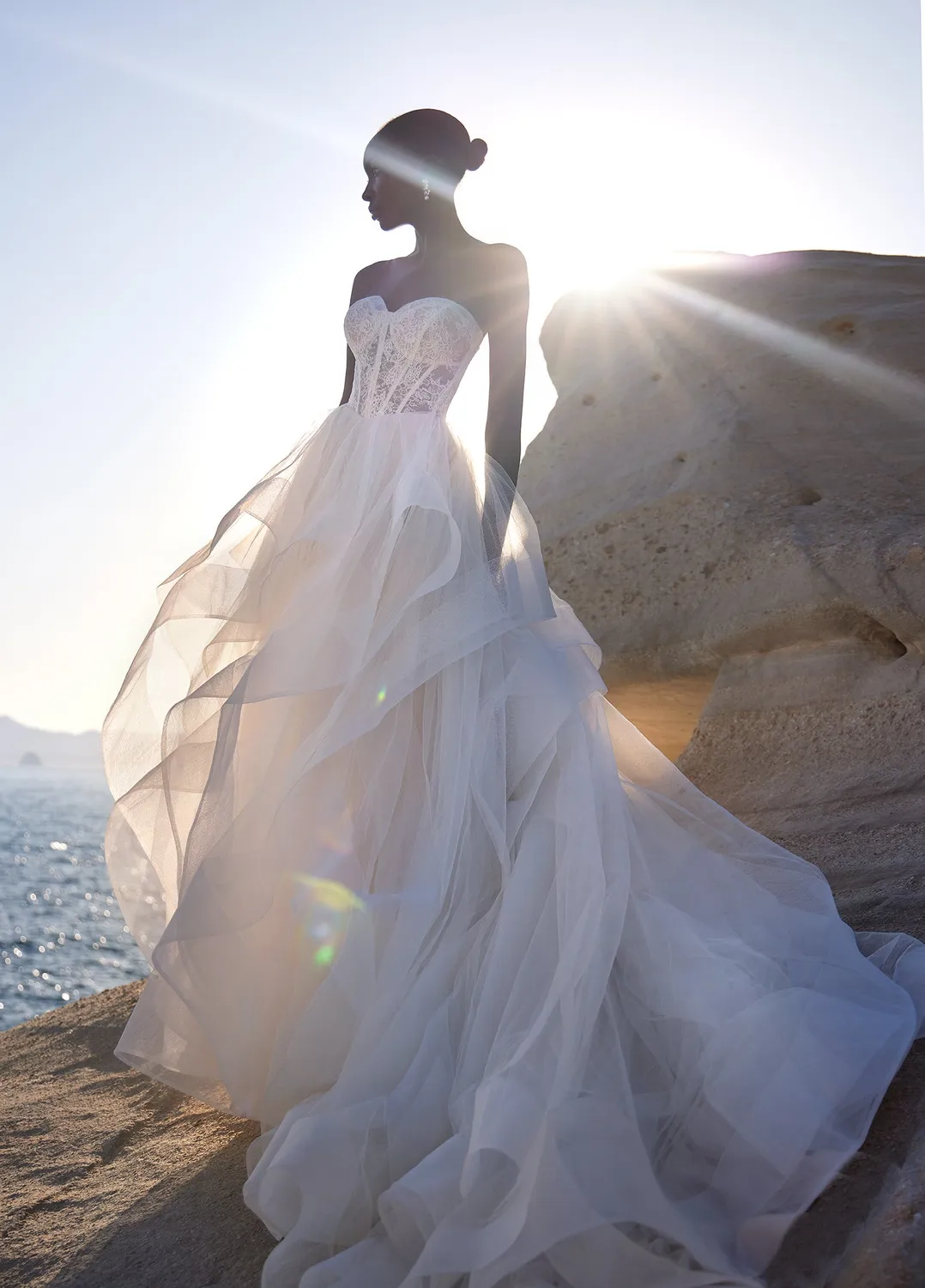 Allure Madison James MJ1214 Demi brudekjole tyl ballgown