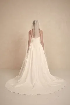 Made With Love Bridal Aria Veil blondeslør i tyl romantisk