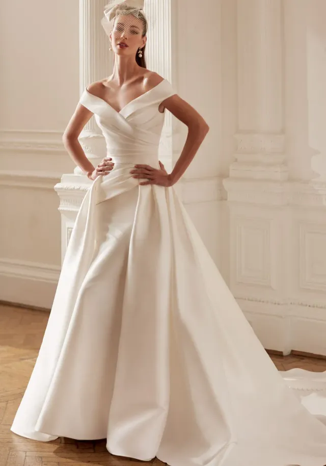 Ellis Bridals CARMEN SKIRT overskørt ivory standard