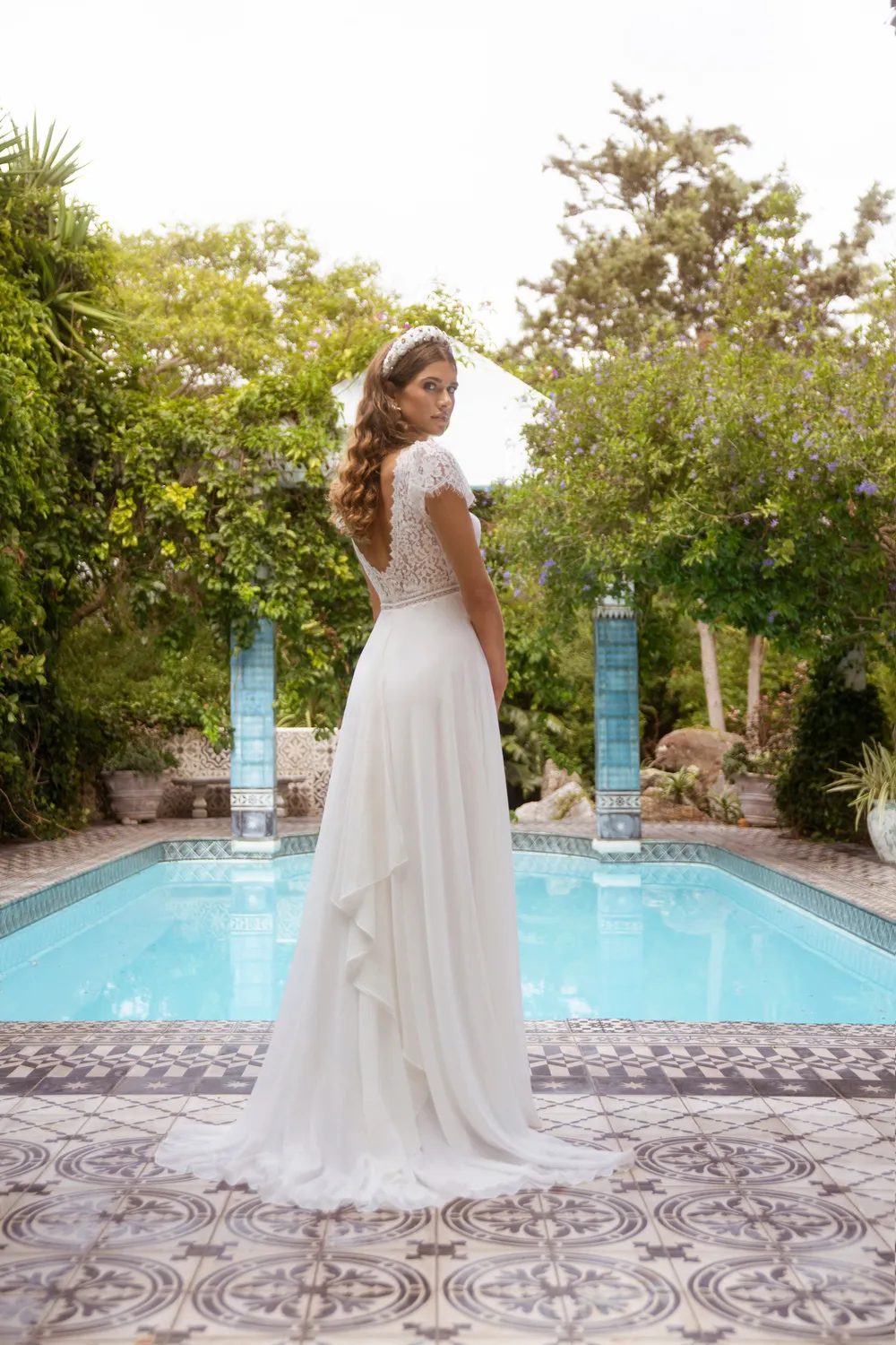 Princesa La Princessa Tabitha 50531P brudekjole chiffon