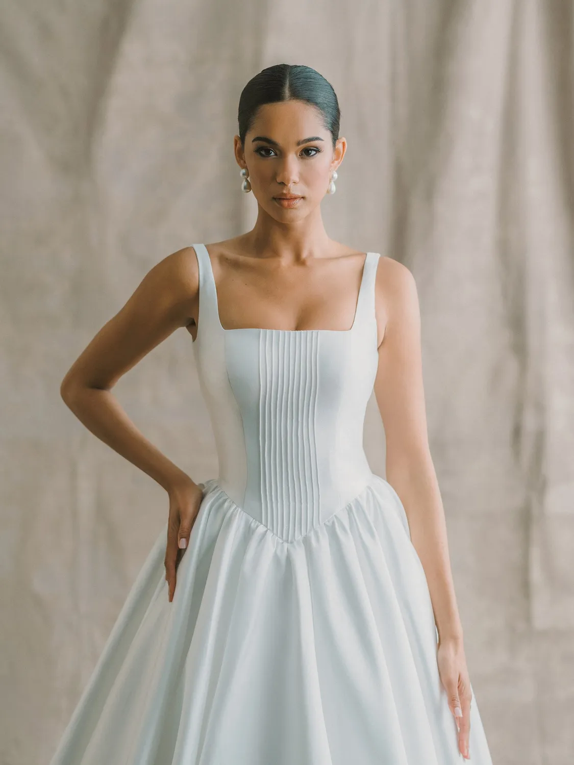 Allure Bridal Abella E606NC Anastasia mikado ballgown