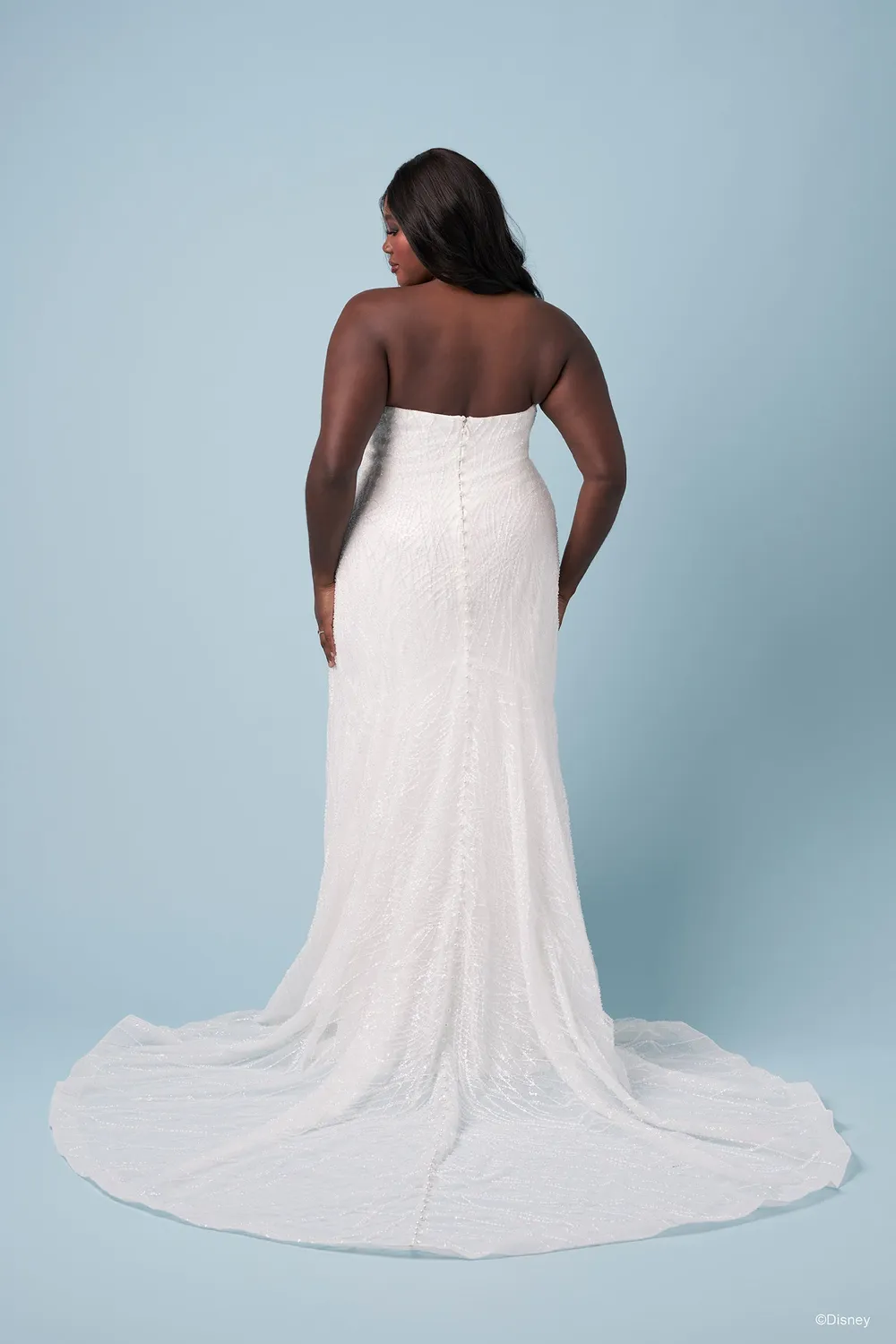 Allure Bridal Disney Ariel D460 brudekjole ivory/nude sheath