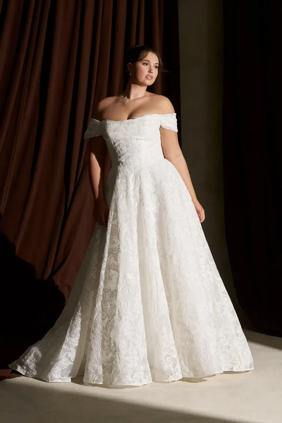 Allure Couture C822L brudekjole Ivory blonde