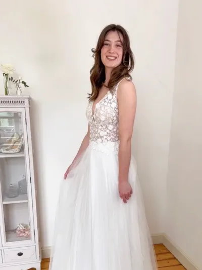 Sanna Lindström Fleur brudekjole